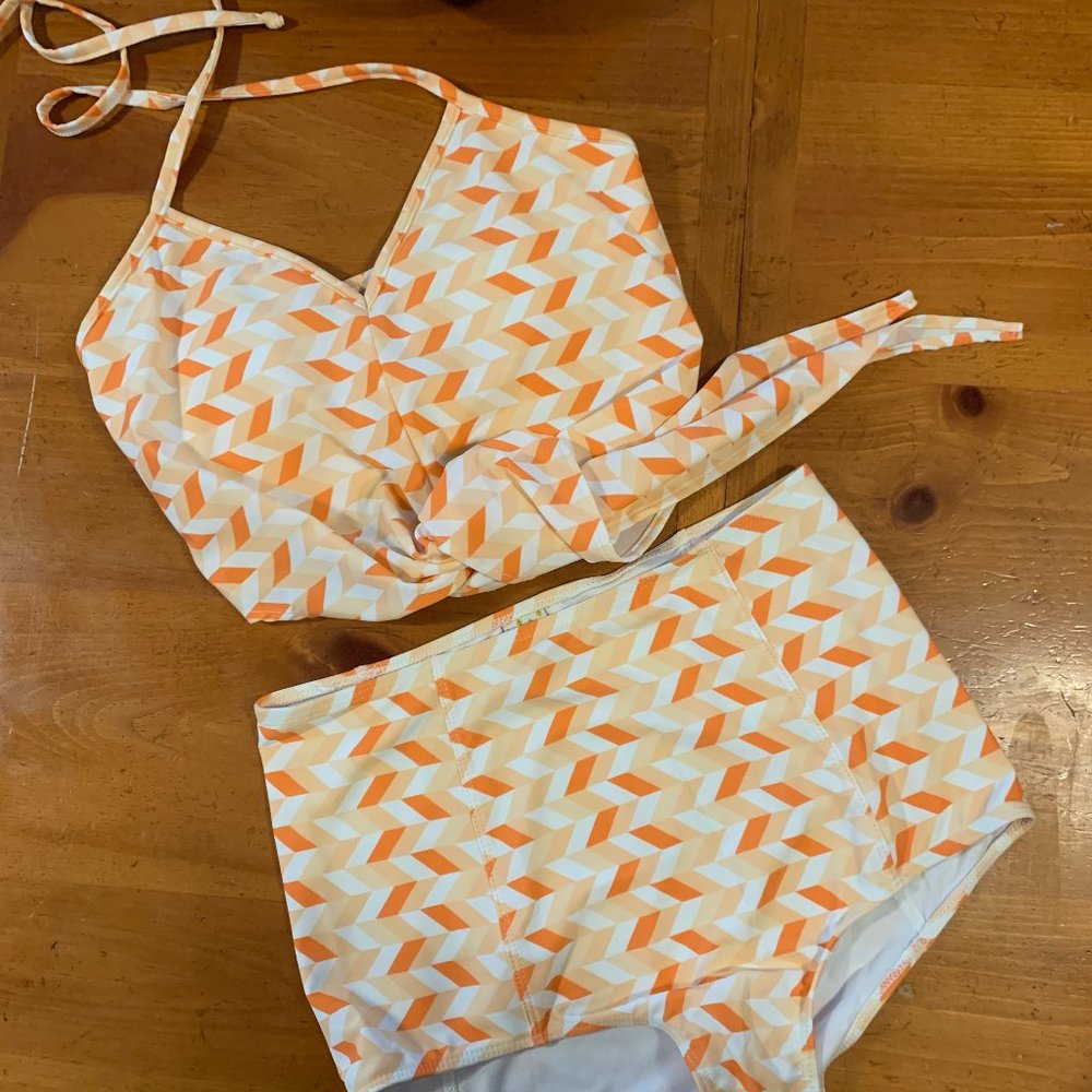 NWOT Kortni Jeane 2-piece bathing suit